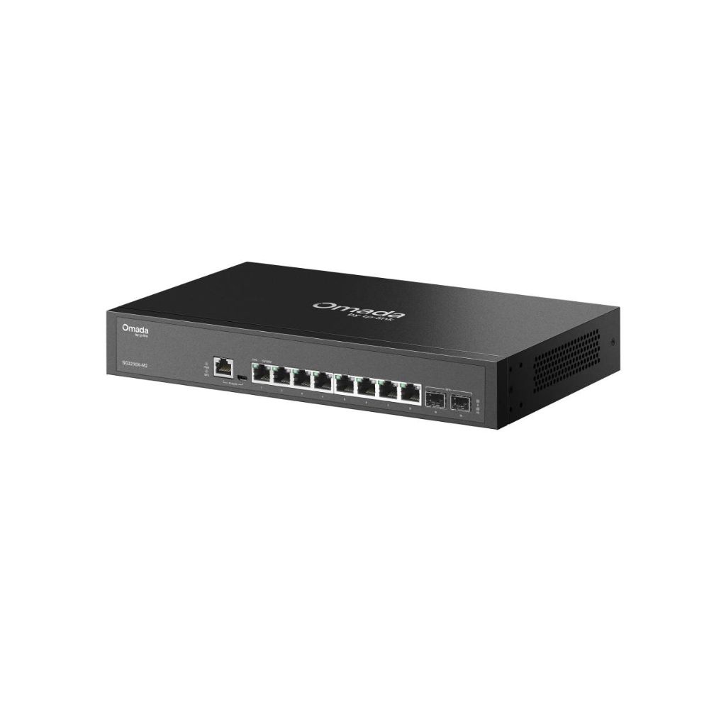 купить Коммутатор управляемый 2,5GbE 10-портовый Tp-Link SG3210X-M2 <JetStream&trade; 24-Port 2.5 Gigabit L2 Managed Switch with 2 SFP+ Slots 10GbE, 80Gbps, 1 RJ45 Console Port, 1 Micro-USB Console Port, Omada SDN> в Алматы