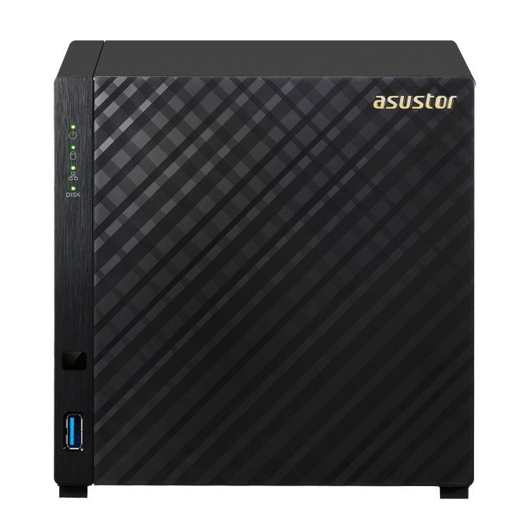 купить Сетевой накопитель ASUSTOR AS3204T 4 bay NAS Celeron Quad 1.6GHz, 2GB GbEx1 HDMI 90IX00W1-BW3S20 в Алматы