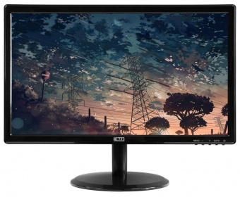 купить Монитор Qmax BU185V, Диагональ 18,5*, Цвет черный, Тип матрицы TN, Время отклика 5мс, Максимальное разрешение 1366х768, Соотношение сторон 16:9, Яркость 200 кд/м2, Углы обзора по Горизонтали / Вертикали 170&deg;/160&deg;, Контрастность 1000:1, Динамическая к в Алматы