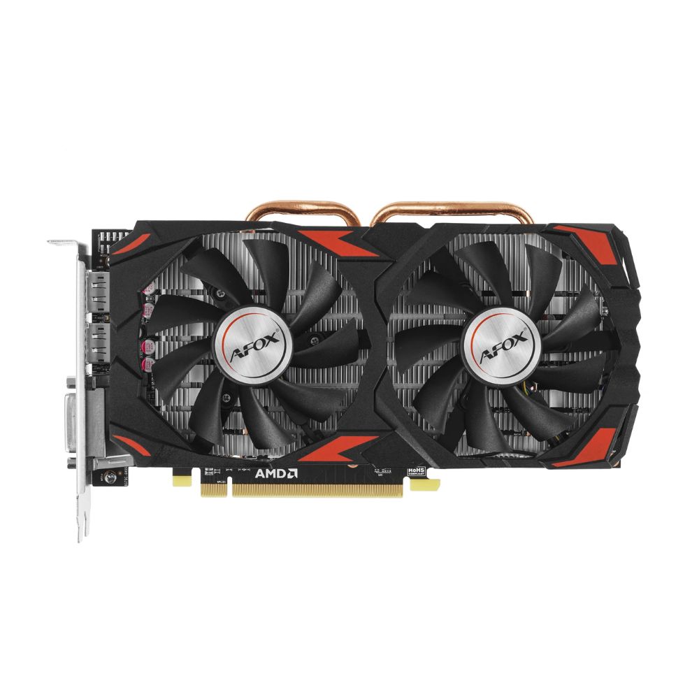 купить Radeon RX580, Afox V2, 1244MHz/7000MHz, 256bit, 8GB GDDR5, HDMI, 3xDP AFRX580-8192D5H6-V2 в Алматы