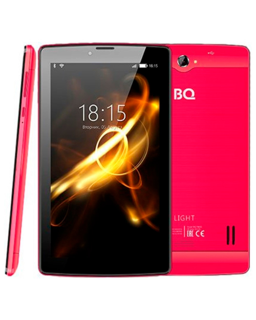 купить Планшет BQ-7083G Light red 3G (7*, 1024*600, TN, 4*1.0Ghz,  1+8Гб, GPS, 7.0) /  в Алматы