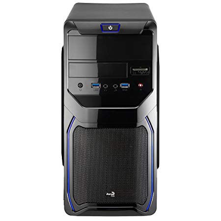 купить Кейс, Aerocool, QS-183 Advance, Micro ATX, USB 2*3.0, Кардридер SD/microSD, HD-Audio+Mic, Кулер 8см, Толщина 0,5мм, Без Б/П, Чёрный                                                                                                                        в Алматы