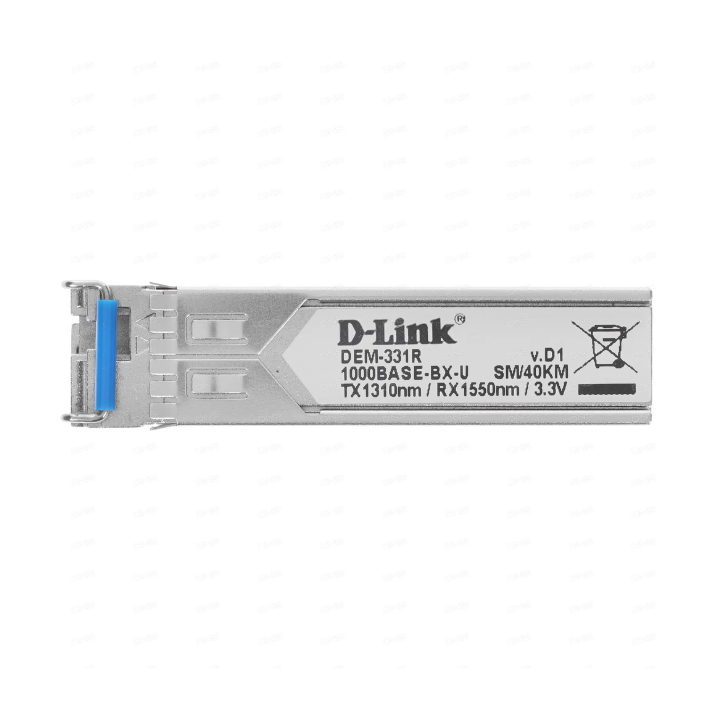 купить D-Link DEM-331R Трансивер SFP одномод 40 км WDM в Алматы