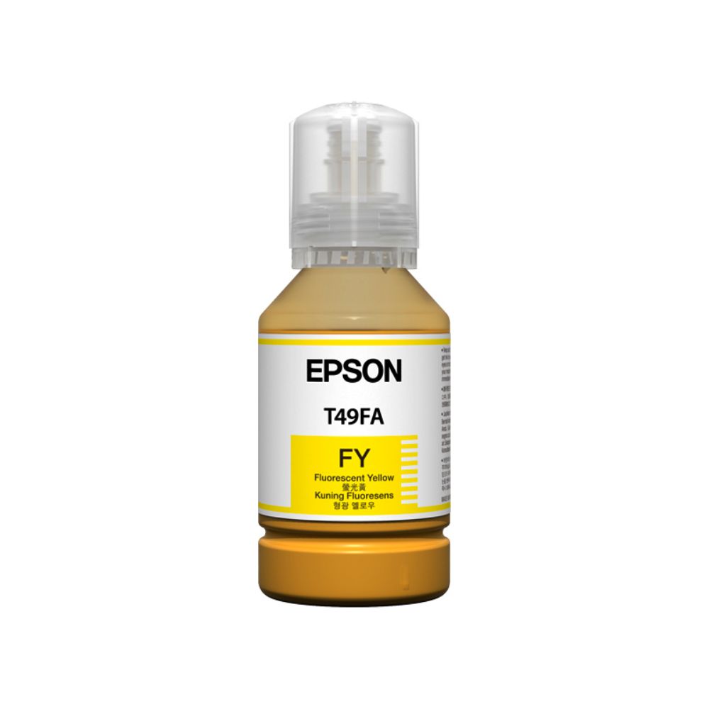 купить Емкость с флуоресцентными желтыми чернилами Epson C13T49F700 140 мл в Алматы