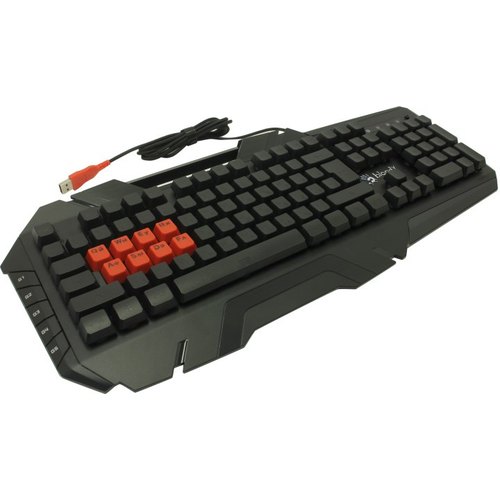купить Клавиатура игровая Bloody B3590R <USB, 8-механических кнопок с оптическими переключателями> в Алматы