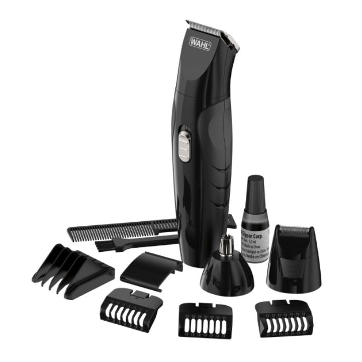 купить Триммер для усов и бороды Wahl Groomsman all-in-one trimmer черный в Алматы