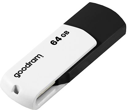 купить USB-ФЛЕШ-НАКОПИТЕЛЬ 64Gb GOODRAM UCO2 USB 2.0 UCO2-0640KWR11 BLACK/WHITE в Алматы
