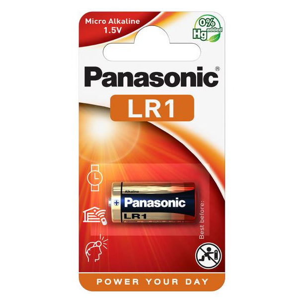 купить Батарейка дисковая литиевая PANASONIC LR1/1B /  в Алматы
