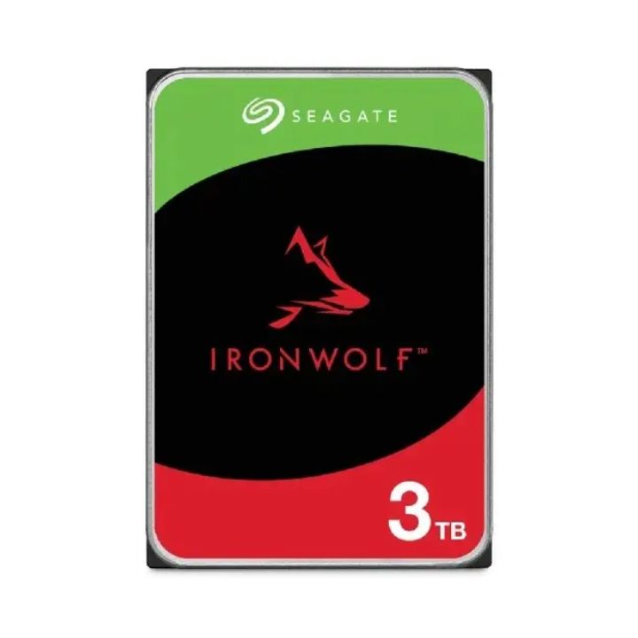 купить Жёсткий диск HDD 3 Tb SATA 6Gb/s Seagate IronWolf NAS ST3000VN006 3.5" 5400rpm 256Mb в Алматы