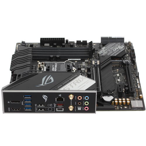 купить Материнская плата ASUS ROG STRIX Z490-G GAMING (WI-FI) LGA1200 4xDDR4 6xSATA3 2xM.2 HDMI DP ATX в Алматы