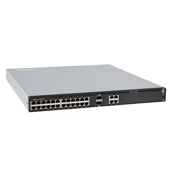 купить Сетевой коммутатор  Dell EMC Switch S4128T-ON, 1U, 28 x 10Gbase-T, 2 x QSFP28, PSU to IO, 2 PSU, включает в себя: C13 Power Cord 220V 1.8M EUR x2;  OS10 Enterprise S4128T-ON;  3Yr ProSupport and Next Business Day On-Site Service в Алматы