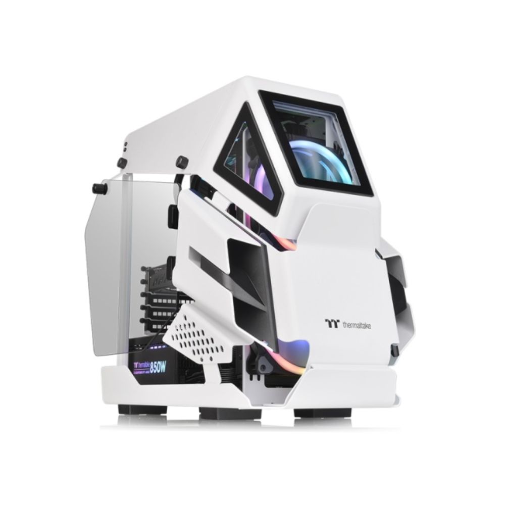 Купить Корпус Thermaltake AH T200, Mini Tower, m-ATX, Snow, 2x3.5*3x2.5*, 2xUSB3.0, USB-C в Алматы