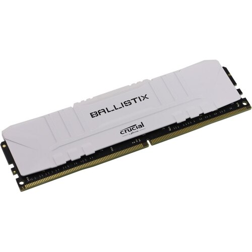 купить Оперативная память 16GB DDR4 3000MHz Crucial Ballistix Gaming White PC4-24000 1.35V BL16G30C15U4W в Алматы