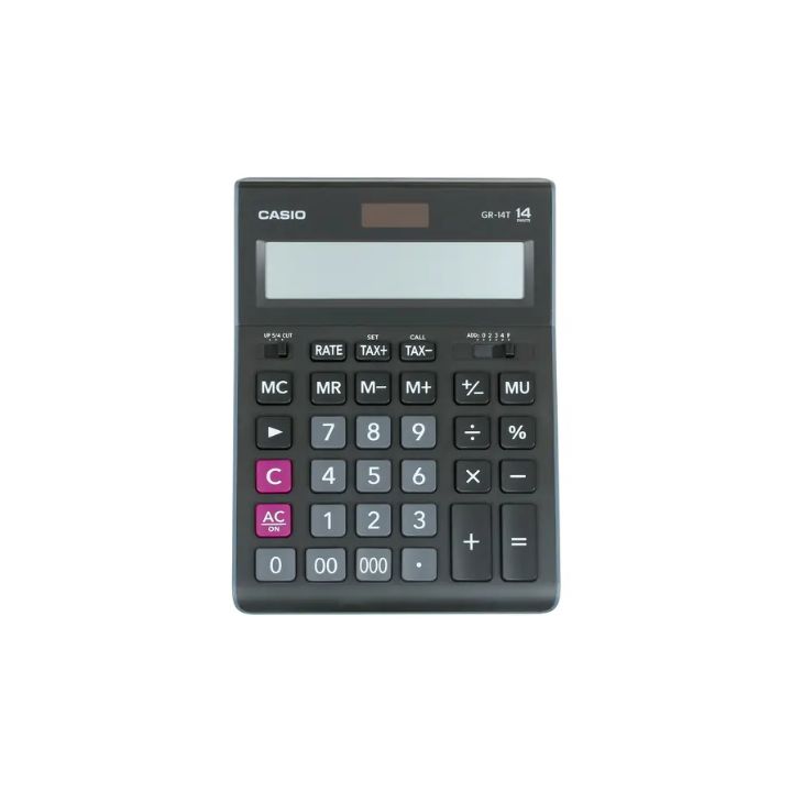 Калькулятор настольный CASIO GR-14T-W-EP купить в Алматы
