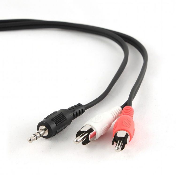 купить Кабель разветвитель аудио сигнала Cablexpert CCA-458/0.2, джек3.5 / 2xRCA, 0,2м в Алматы