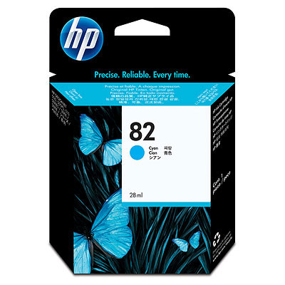 купить Картридж струйный HP C4911A, №82 Голубой 69мл., для HP DesignJet 500/500ps/800/800ps в Алматы