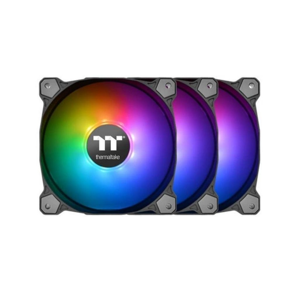 Купить Комплект вентиляторов для корпуса Thermaltake Pure 14 ARGB Sync Radiator Fan, 3x14cm, 4pin, 1500rpm в Алматы