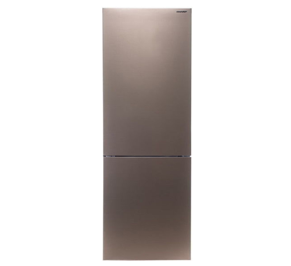 купить Холодильник Sharp SJB320EVCH champagne (320(225+92), A+,Full No Frost, 600 х1850 х685) в Алматы