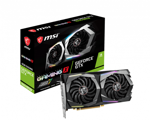 купить Видеокарта MSI GeForce GTX1660 SUPER GAMING X, 6GB GDDR6 1xHDMI 3xDP GTX 1660 SUPER GAMING X в Алматы