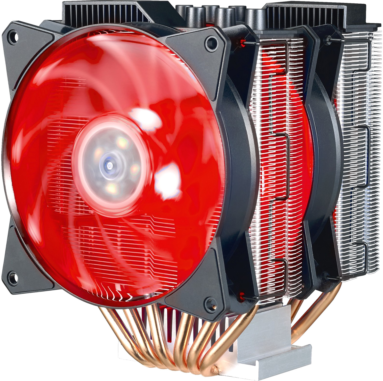 купить Вентилятор для CPU CoolerMaster MasterAir MA621P RGB 4-pin(PWM) 600-1800RPM 31dBA(Max) TR4 MAP-D6PN-218PC-R2 в Алматы