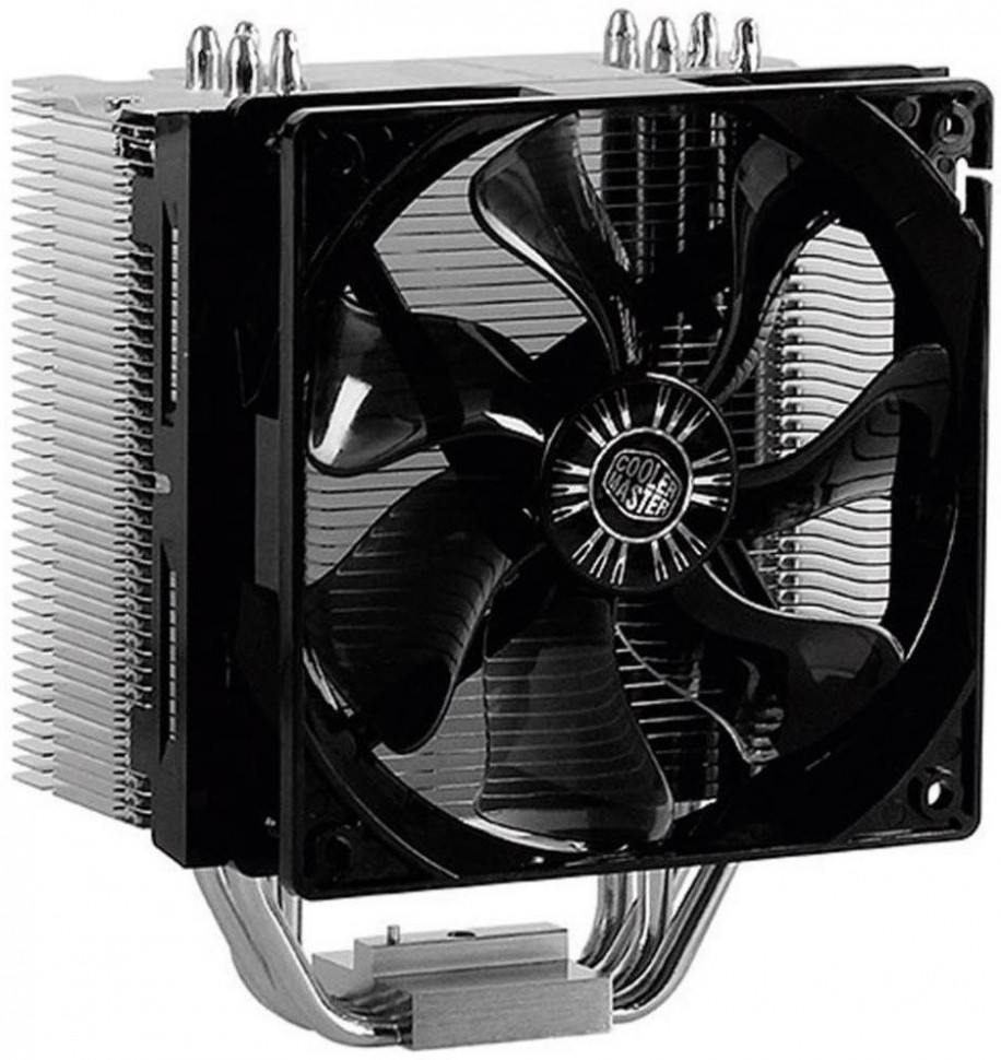 купить Вентилятор для CPU CoolerMaster Hyper H412S Intel&AMD 3-pin 1300RPM 22.5dBA(Max) LGA1151/1150/1155/2066/2011-v3/2011/AM3+/AM2+ RR-H412-13FK-R1 в Алматы