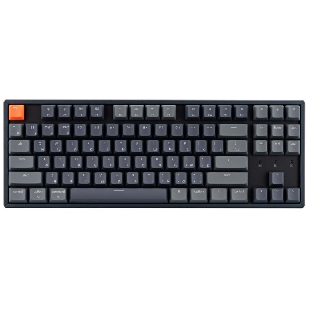 купить Клавиатура Keychron K8-J1 TKL Red Switch RGB Hot-Swap Aluminum Frame Gateron G pro Mechanical Wireless в Алматы