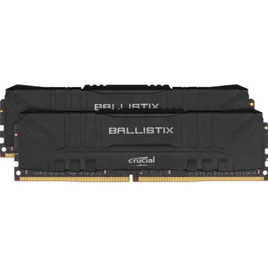купить Оперативная память 16GB KIT (2x8Gb) DDR4 3200MHz Crucial Gaming Memory Black PC4-25600 1.35V BL2K8G32C16U4B в Алматы