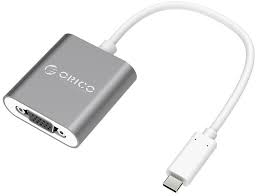 купить Переходник видео ORICO RCV-SG-PRO <Type-C - VGA, FHD@60Hz, 15см, GRAY> в Алматы