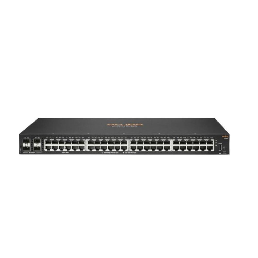 купить Коммутатор HPE Aruba Networking CX 6000 48p 10M/100M/1G Class4 PoE 4p SFP 1G 370W Switch (R8N85B#ABB) в Алматы