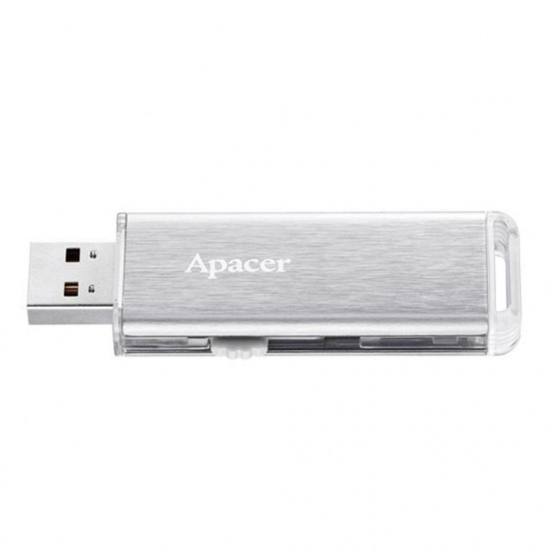 купить USB Флеш 64GB 2.0 Apacer AP64GAH33AS-1 серый в Алматы