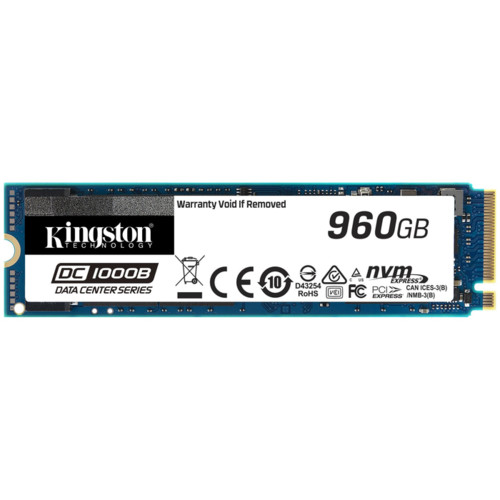 купить Твердотельный накопитель SSD 960 Gb, M.2 2280, Kingston DC1000B, SEDC1000BM8/960G NVMe PCIe в Алматы