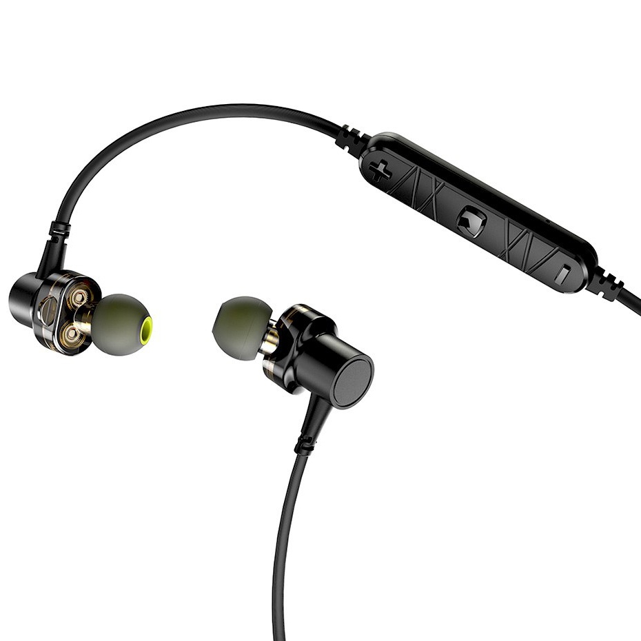 купить Беспроводные наушники, Awei, X660BL, Bluetooth V4.2, 200 часов в режими ожидания, Время заряда 2 час, Вес 15г.,  Есть сменные вкладыши, Чёрный в Алматы