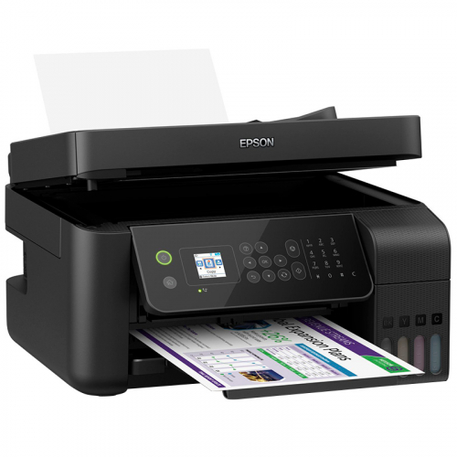 купить МФУ Epson L5190  фабрика печати, факс,Wi-Fi в Алматы