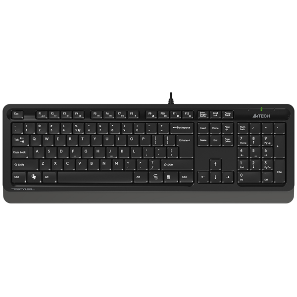 купить Клавиатура A4tech FK-10-BLACK/GREY Fstyler USB в Алматы