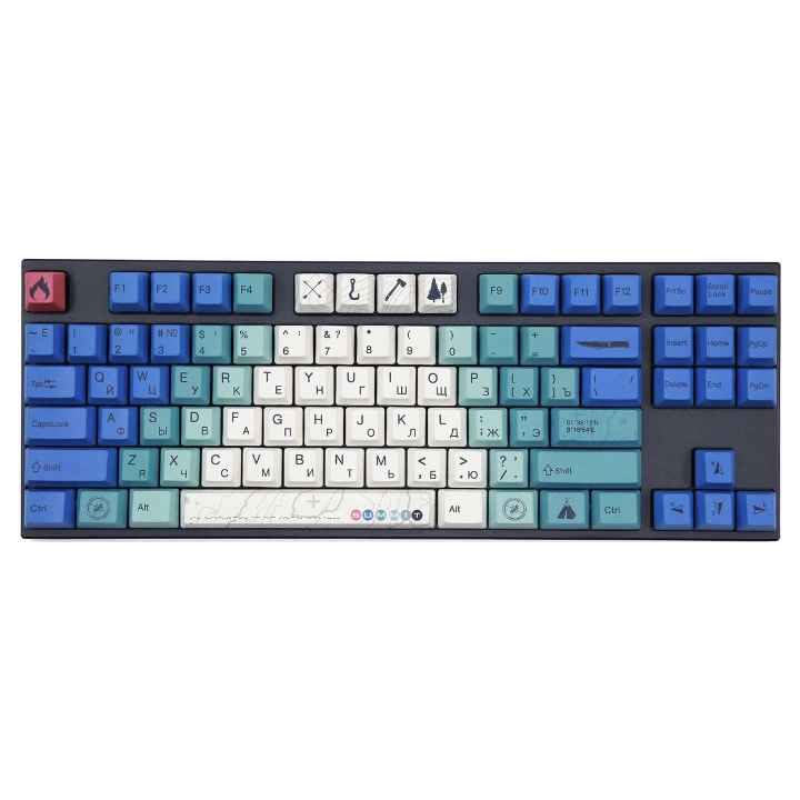 купить Клавиатура Varmilo MA87M V2 Summit R2, EC Rose V2,RU в Алматы
