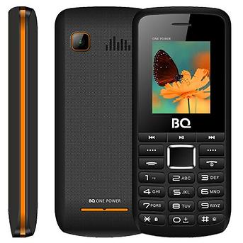 купить Мобильный телефон BQ 1846 One Power чёрный+оранжевый /  в Алматы