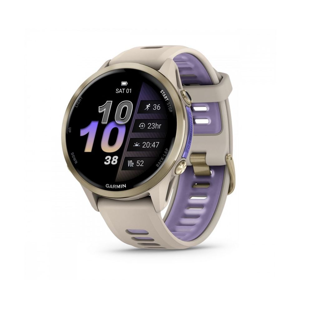 купить Часы с навигатором Garmin Forerunner 970, Бело-фиолетовые (010-02969-12) в Алматы