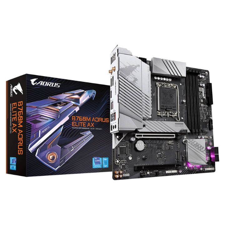 купить Материнская плата Gigabyte B760M AORUS ELITE AX в Алматы