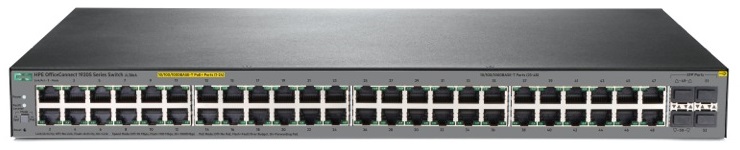 купить Коммутатор HP Enterprise/OfficeConnect 1920S 48G 4SFP PPoE+ 370W Switch в Алматы