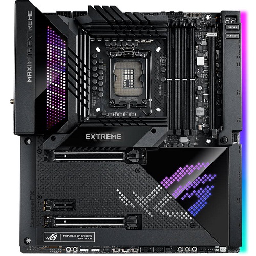 купить Сист. плата ASUS ROG MAXIMUS Z690 EXTREME,Z690,1700,4xDIMM DDR5,2xPCI-E x16,PCI-Ex1, 5xM.2,6xSATA,Thunderbolt,WIFI6E,BOX в Алматы