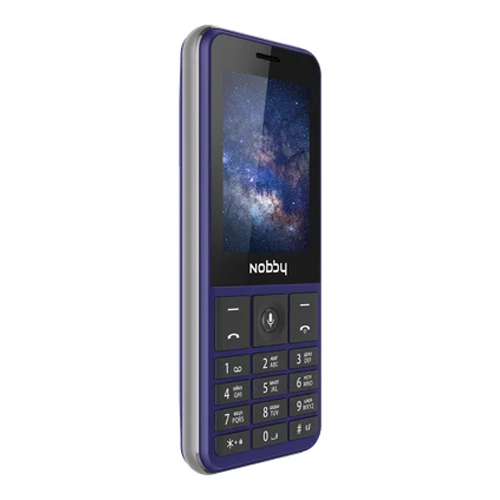 купить Мобильный телефон Nobby 240 LTE сине-серый в Алматы