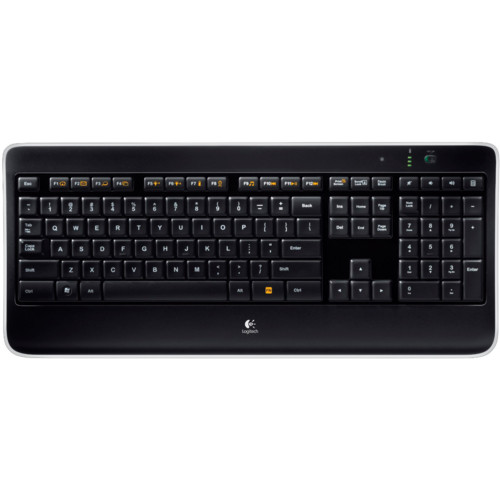 купить Клавиатура беспроводная Logitech K800 (с подсветкой, приемник Unifying, встроенная перезаряжаемая батарея) в Алматы