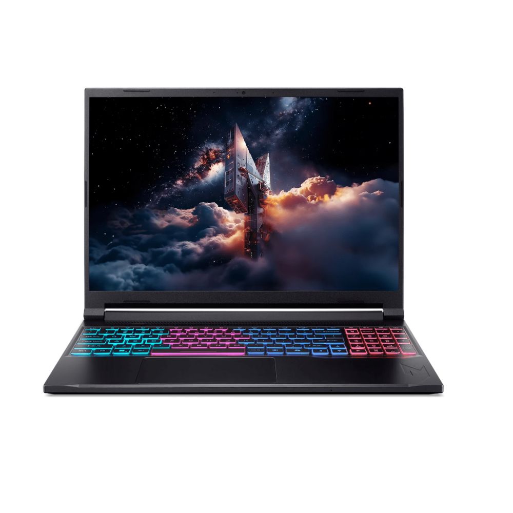 Купить Нотбук Acer Nitro V16S AI/ ANV16S-61/ 16* WQXGA IPS 180Hz/ AMD Ryzen AI 7 350/ NVIDIA GeForce RTX 5070 8GB GDDR7/ 16GB DDR5 RAM / 1024GB PCIe NVMe SSD/ Wi-Fi 6E + BT/ Black/ MicroSD/ 76Wh/ Без ОС в Алматы