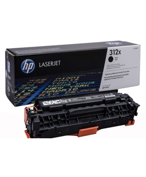 купить 312X Black Toner Cartridge for Color LaserJet Pro MFP M476, up to 4400 pages. в Алматы