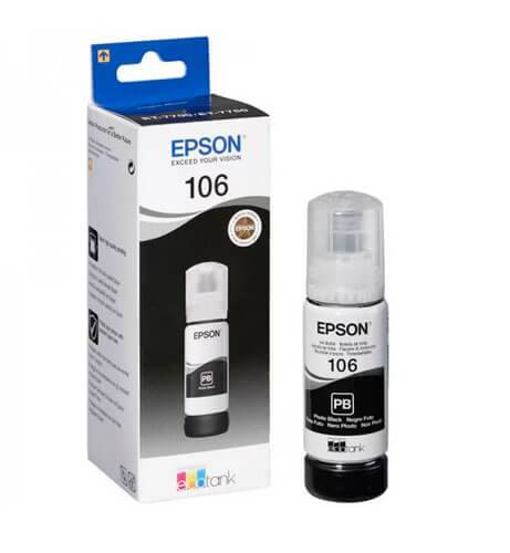 купить Чернила Epson C13T00R140  для L7160/L7180 чёрный в Алматы