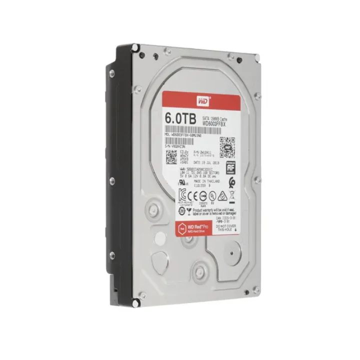 купить Жесткий диск для NAS систем HDD  6Tb Western Digital Red PRO SATA3 3,5" 7200rpm 256Mb WD6003FFBX в Алматы