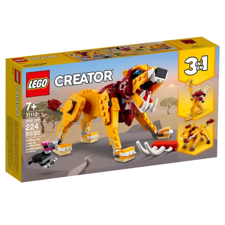 купить Конструктор LEGO Creator Дикий лев в Алматы