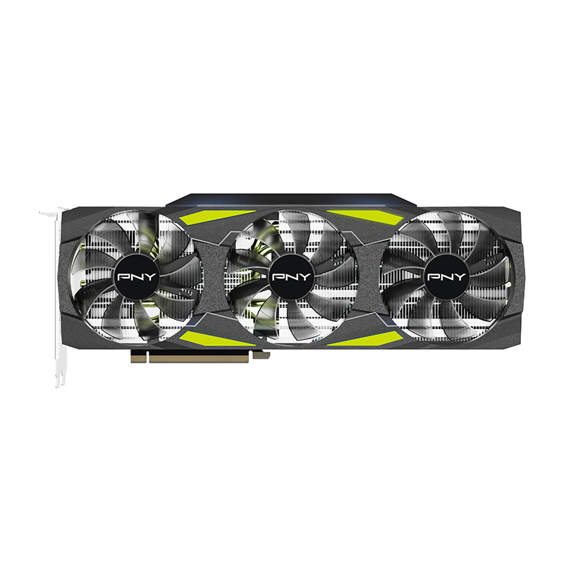 купить Видеокарта PNY PNY GeForce RTX 3080 12GB UPRISING Triple Fan LHR (VCG308012LTFMPB) в Алматы