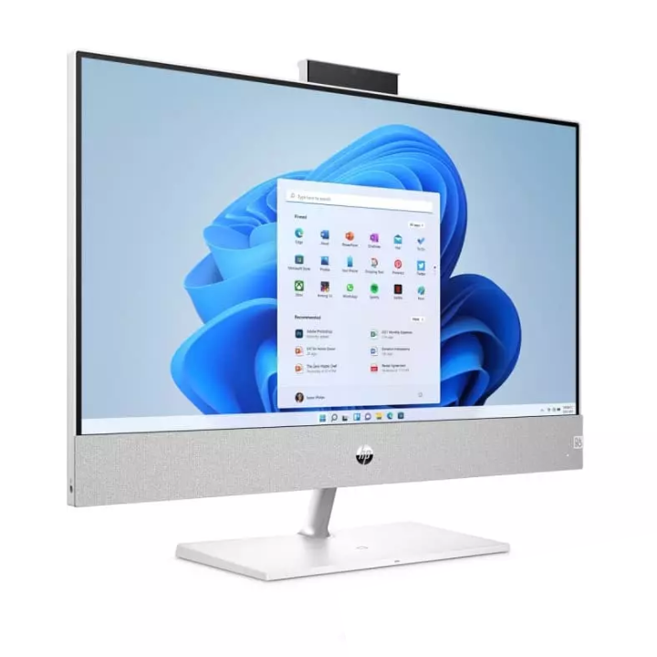 купить Моноблок HP Pavilion AiO 24-ca0028ur,R5 5500U,16GB 3200,1T PCIe,UMA,TS/23.8 FHD IPS,W11 Plus SL,WHITE,5MP IR CAM,1yw в Алматы