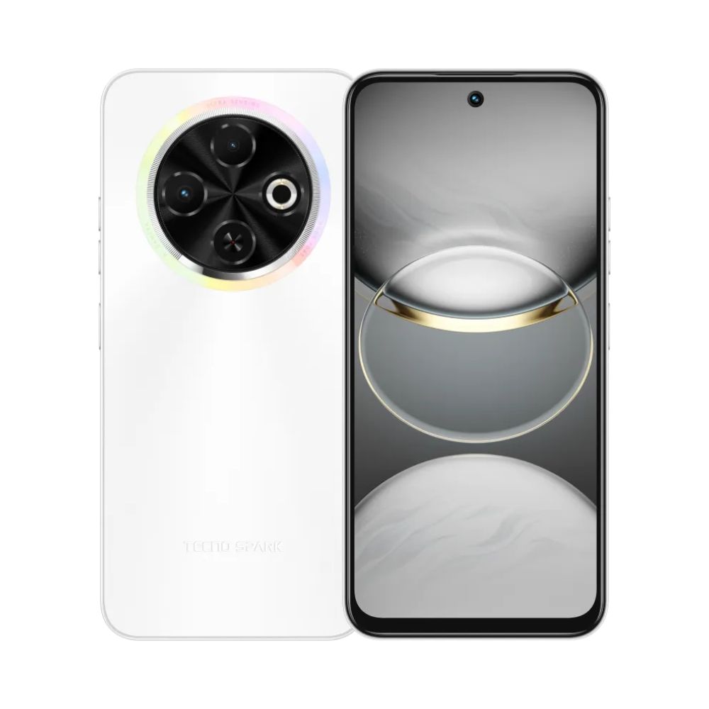 купить Мобильный телефон TECNO SPARK 30C (KL5n) 1284 GB Orbit White в Алматы
